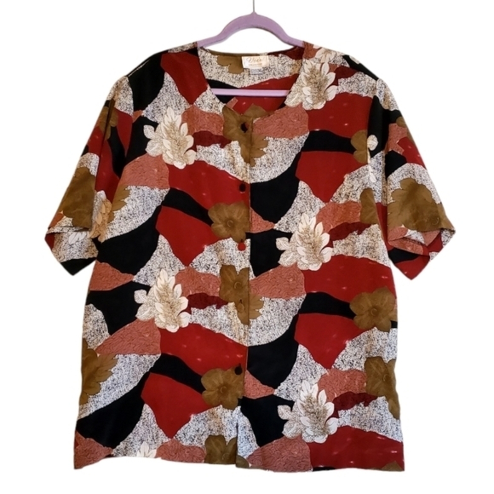 Voir Collection Plus Size 3X Buttonup Shirt Blouse Tops Casual Women‎ Pre-owned